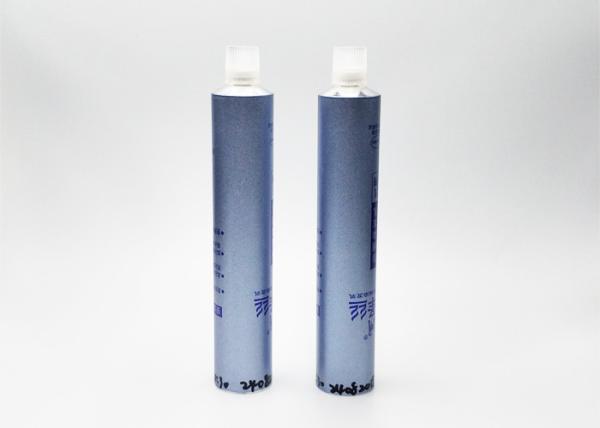 Soft Metal Empty Aluminum Tubes For Various Semi Liquid / Half Solid Product
