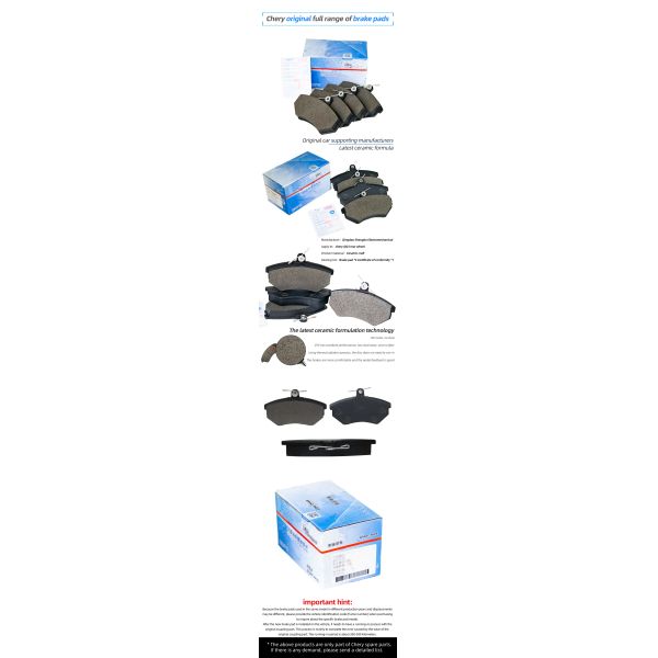 No Noise Asbestos Brake Pad , Heat Dissipation Brake Pad Replacement
