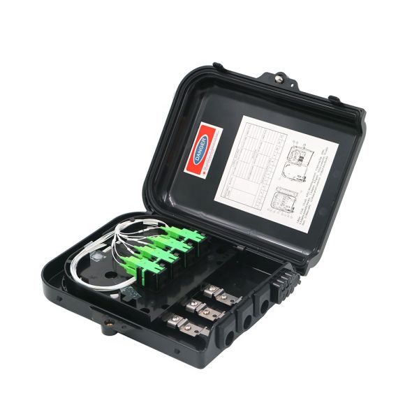 FDB 8 Port ABS PC Fiber Optic Distribution Box Terminal Plc Splitter Box IP65