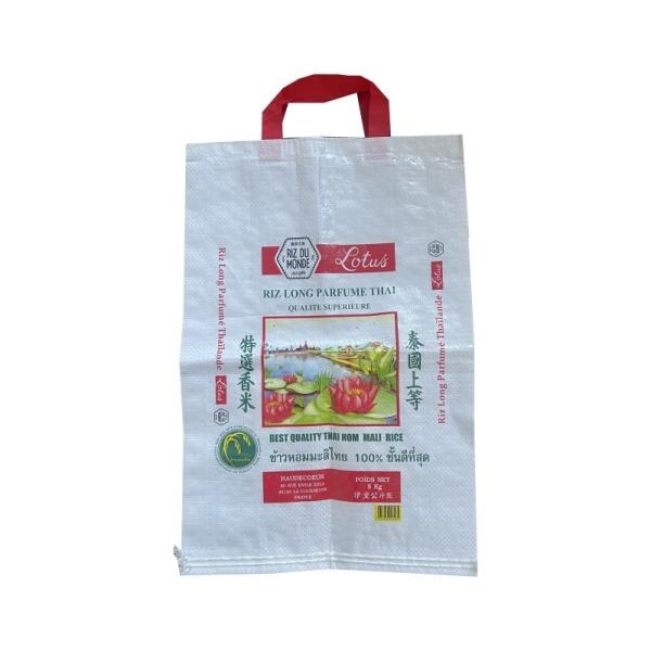 Eco Friendly Packaging PP Woven Sack Fabric 50-80gsm One Or Two Printing Sides