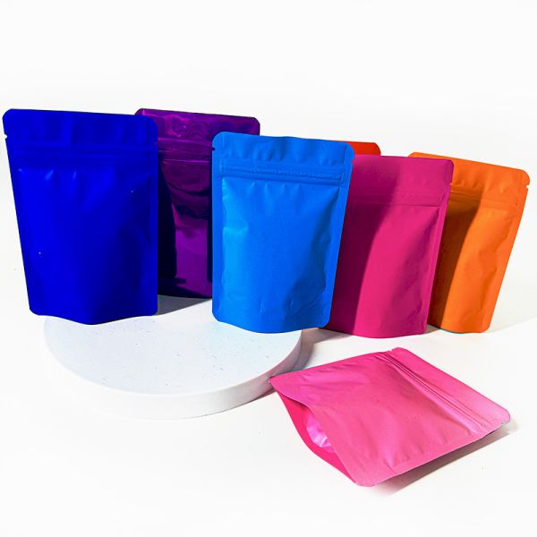 Food Industrial Snack 3.5G Flower Printed Tear Notch PE Smell Proof Bag Packaging Gravure Printed Surface Plain Model Number