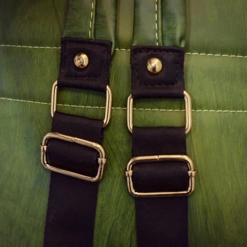 PU Backpacks for college student custom green wholesale mochilas de moda tas ransel wanita