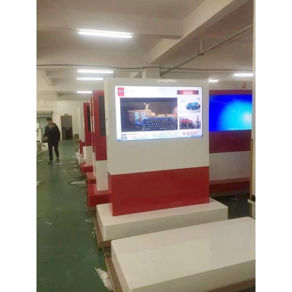 Standalone 46inch Exterior Digital Signage Totem Resolution 1920*1080p