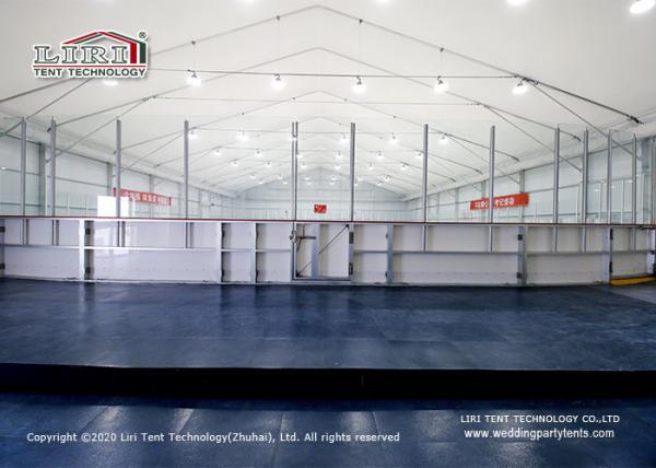25m Aluminum Frame Tent Structure Hard Sandwich Walls For Icerink