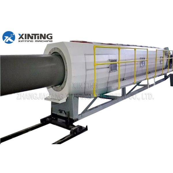 PVC CPVC UPVC HDPE PE Hydraulic Plastic Pipe Manufacturing Machine 12 Months Warranty