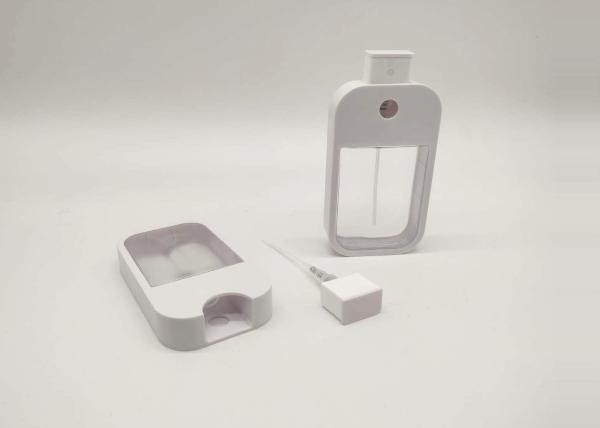 Transparent 30ml Plastic Cosmetic Bottles With Spray Pump