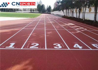 Red Rubber Running Track EPDM Granules For Playground