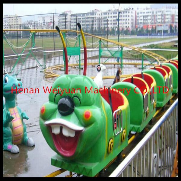 Thrilling rides! kids amusement rides cheap backyard mini wacky worm roller coaster