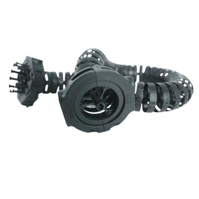 Fabricant professionnel 25X50 R55 Plastique de type pont Darg Robot de plateau de câble en chaîne