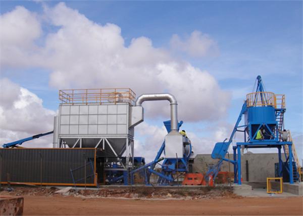 Counter - Clockwise Direction Drum Rotate Asphalt Mixing Plant with Drying Mixing Integrated Design