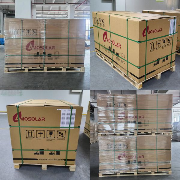 IP68 Junction Box N-Type Solar Panels Cost Half Cell 550w 555w 560w 580 600w 670w 1000w