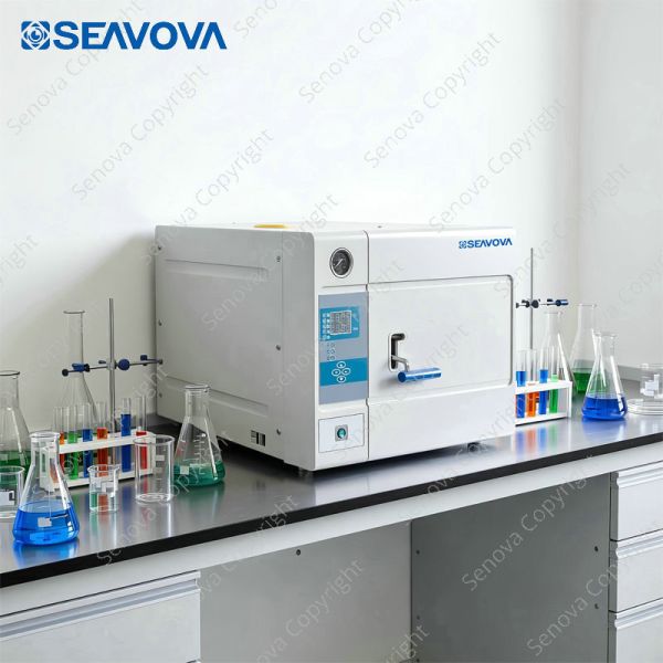 35L Class B Desktop Pulse Vacuum Autoclave With Drying And Printer