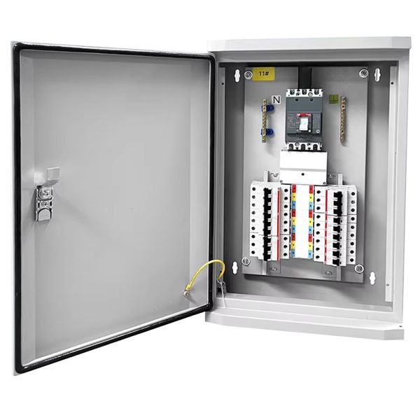Custom Waterproof Electrical Control Box with IP55 Protection and Cold-Rolled Steel for Outdoor and Industrial Use