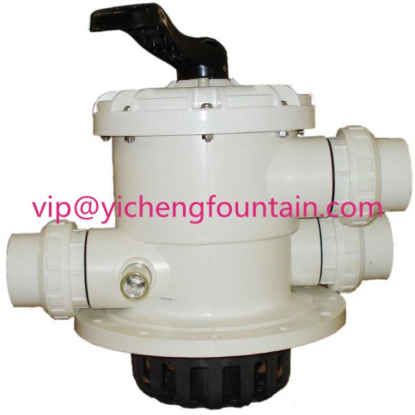 6 Position 1.5 Inch / 2.0 Inch Sand Filter Multiport Valve Swimming Pool Filter Valves