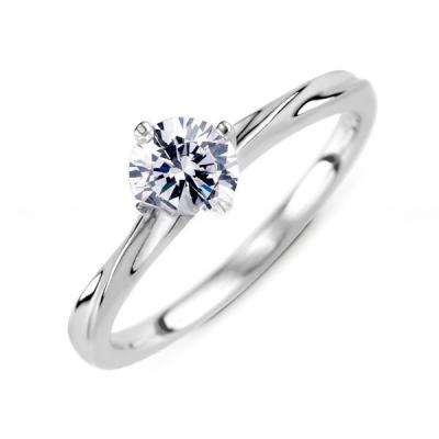 Wedding High Polish 925 Sterling Silver Rings Women'S Cubic Zirconia CZ Diamond Ring