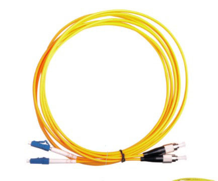 LC - FC Optical Fiber Patch Cord Simplex / Duplex For Local Area Network