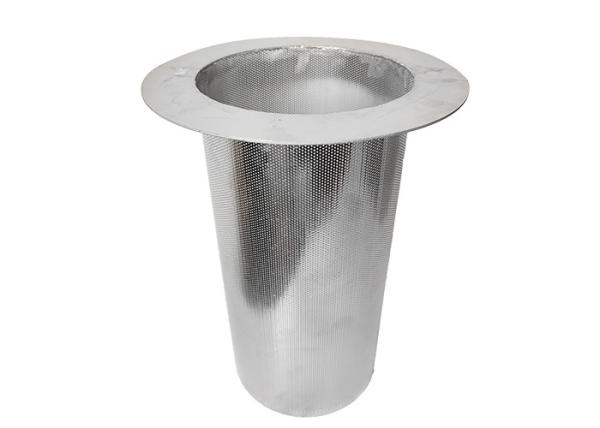304 / 316L 15 Cm Diameter Perforated Stainless Steel Pipe For Filter