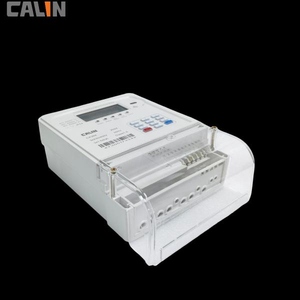 LCD Display IEC 62053 Three Phase Electric Meter Working Wide Voltage Range