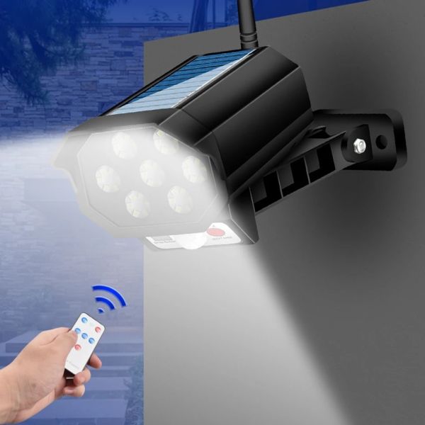 10hrs 3.7V 1200mA Solar Street Light Lamp SMD2835 Waterproof Motion Sensor Light
