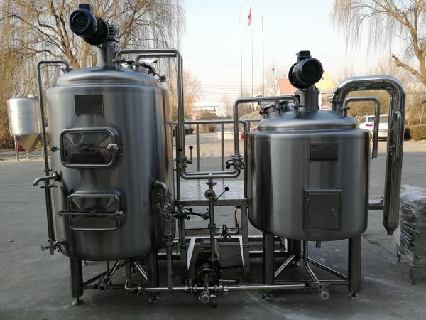 Adjustable 100L Beer Production Line , Nano Brewery Equipment For Restaurant