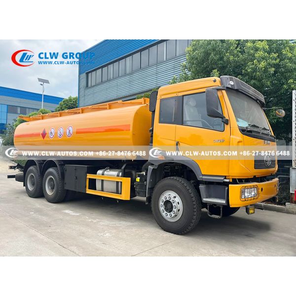 340HP Diesel Engine Crude Oil Fuel Tanker Truck Export To Africa Market