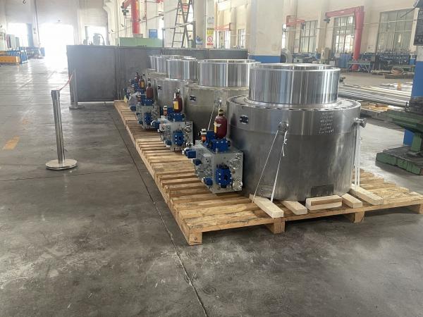 Steel Plant Hydraulic AGC Cylinder 0.17mm Sway Swing Custom HAGC Cylinder