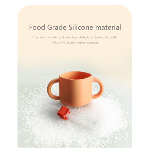 Toddler Silicone Tableware Set Customized Logo Microwave Steamable Newborn Feeding Set