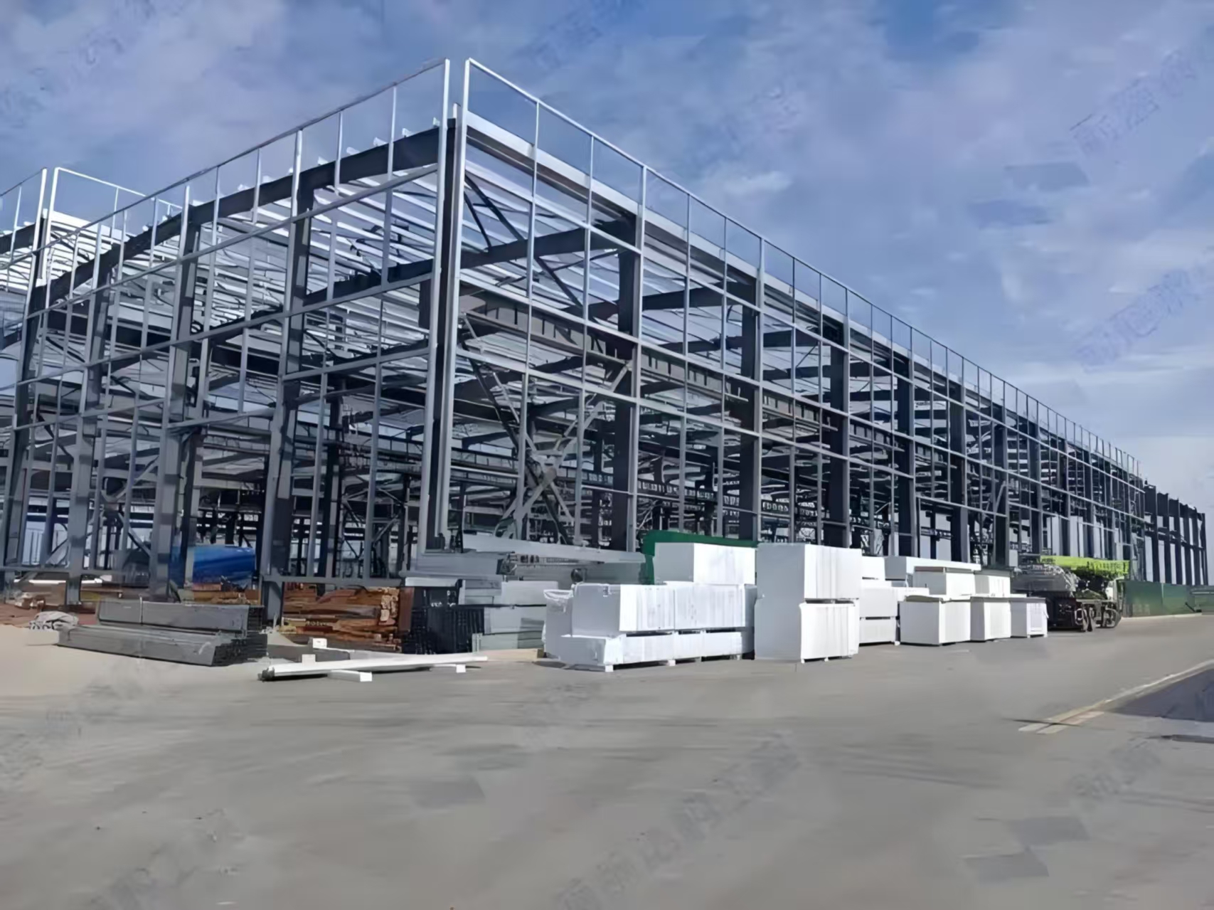 Lida Economic & Environmentally Friendly High-Intensity Steel Structure Prefabricated Factory Building Workshops Steel Warehouse