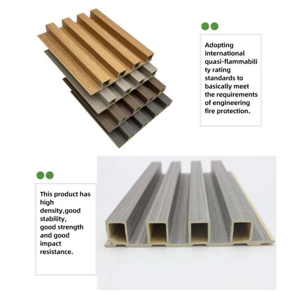 Виниловые облицовочные панели для стен деревянные зерна ПВХ WPC панели для стен для современного домашнего офиса