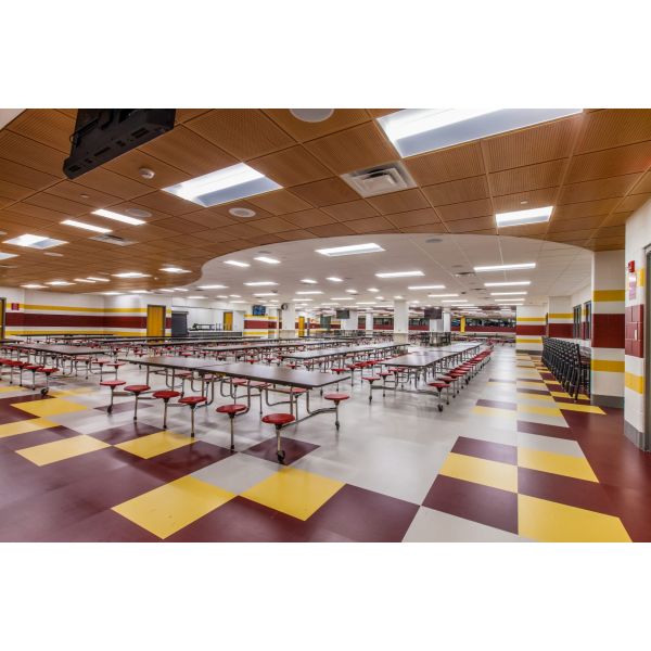 16mm/6mm Veneer timber Micro Perforated Acoustic Panels Ceiling Tile