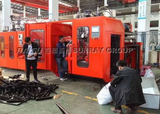 TPU Ventilation Hose Air Duct Blow Moulding Machine SRB70D-1 For Bottle Making