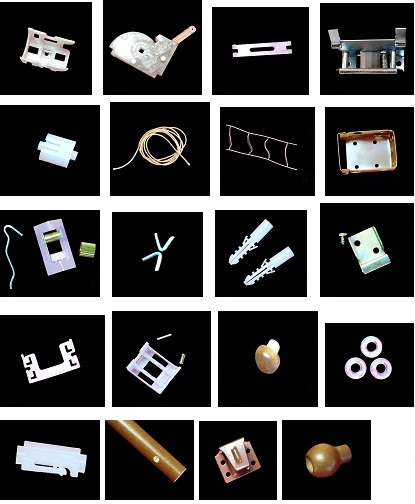 25mm basswood venetian blinds accessories