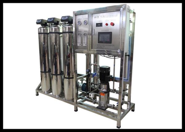 fábrica de tratamento automática da dureza da dessanilização sistema/500lph do emoliente de água 304 316