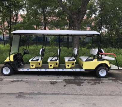 Chariot de golf de New Energy de 10 Seater 27km-35km pour la batterie au plomb