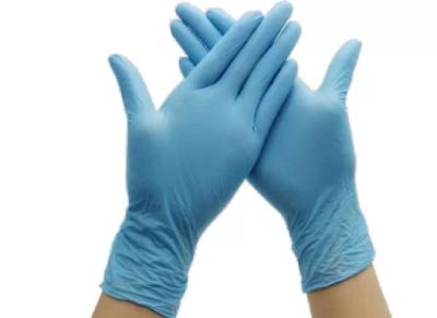 7 luvas descartáveis résistentes do exame de Mil Cheap Powder Free Nitrile