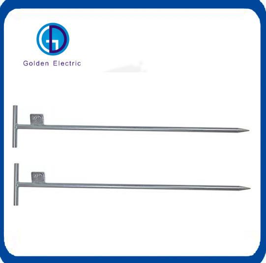 Bright Earth Protection System for OEM/ODM Grounding Hot DIP Galvanized Ground Rod