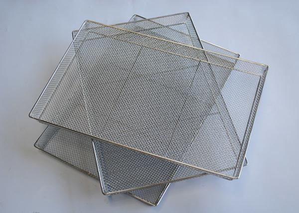Drying Vegetable Fruit 1mm Stainless Steel Wire Mesh Trays