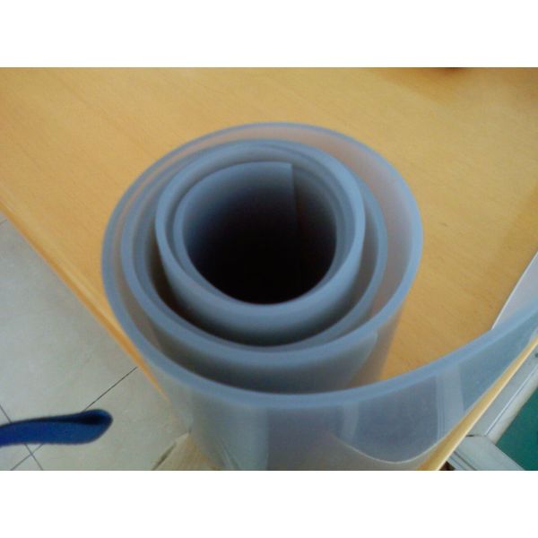 3.6m Wide Seamless Silicone Rubber Sheet 40-60 Shore A