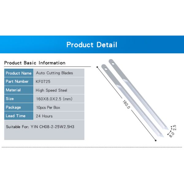 Ножевой клин легированной стали КФ0725 ОДМ ОЭМ прочный для резца Ин