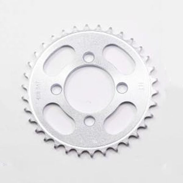 36T Steel Rear Sprocket for Honda C100 Motorcycle Customized Size and Teeth Options