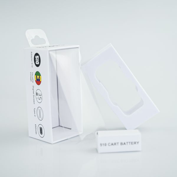 Transparent PVC Film Window Electric Car Phone Charger Box with Lightweight Design and Golden/Silver Stamping Surface Finish