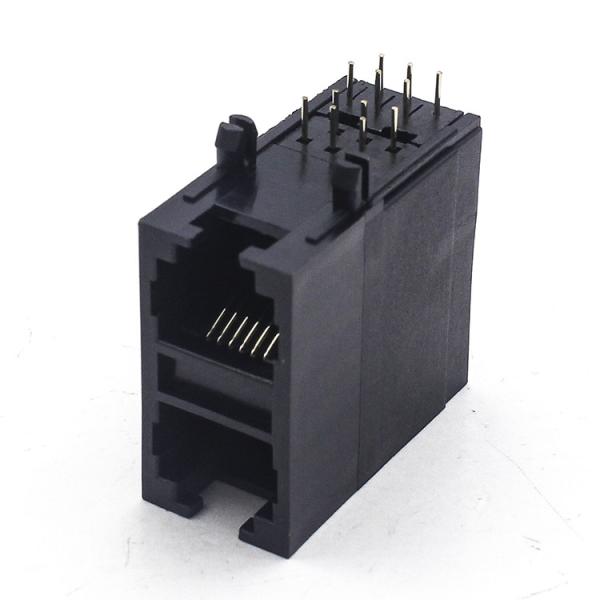 PWB Jack/1,5 del teléfono RJ11 un enchufe del Pin de 30mΩ Rj11 6 ningún LED TM59B521SXX11