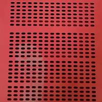 4mmの丸い穴を持つ1mのアンチストロッグゴムスクリーンパネル