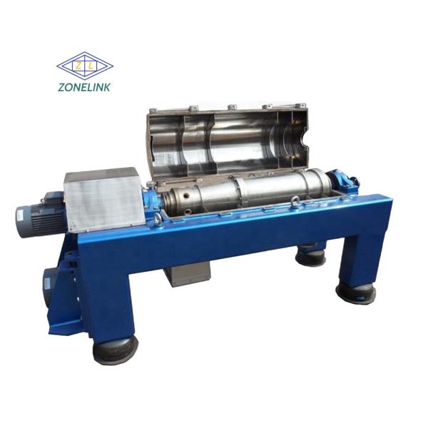 Decanter Centrifugadora para óleo vegetal separação de depósito de peixe Centrifugadora de óleo residual e tratamento de águas residuais