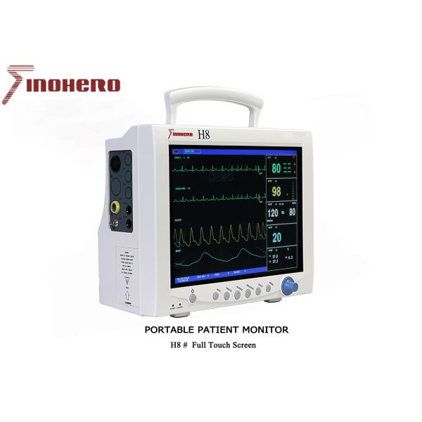 H8 Portable Patient Monitor , Ecg Monitoring Device 310 X 140 X 263 Mm