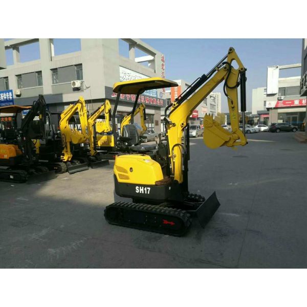 Shanbo Mini Tractor Loader Small Backhoe Crawler Excavator for Farm Garden Efficiency