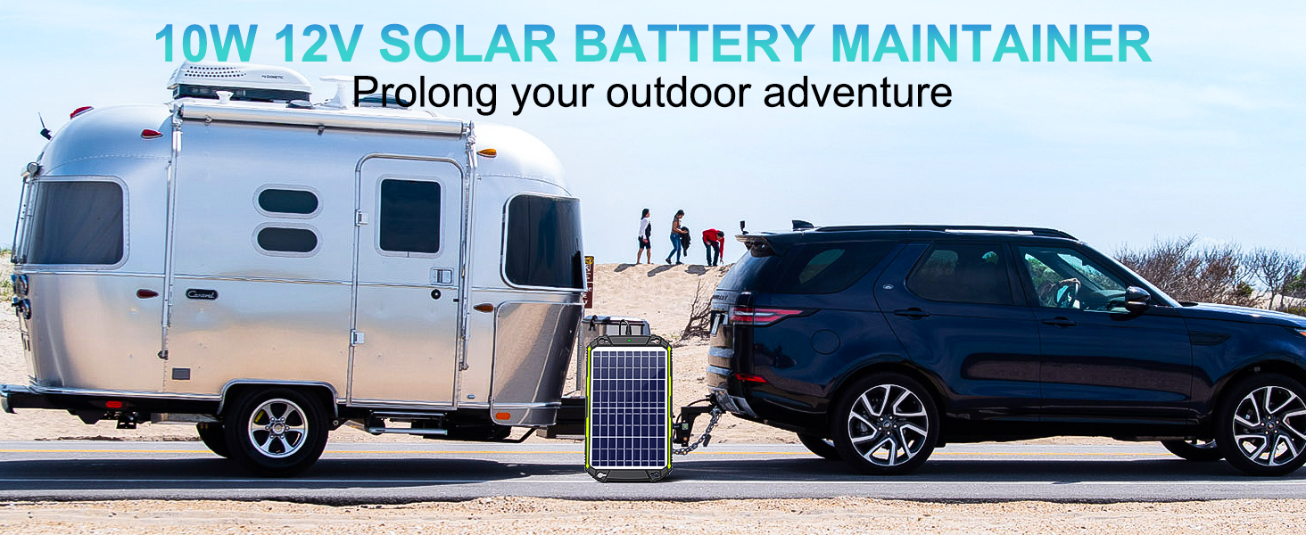 10 Вт 12 В водонепроницаемый солнечный зарядный аккумулятор для автомобиля лодка морской RV