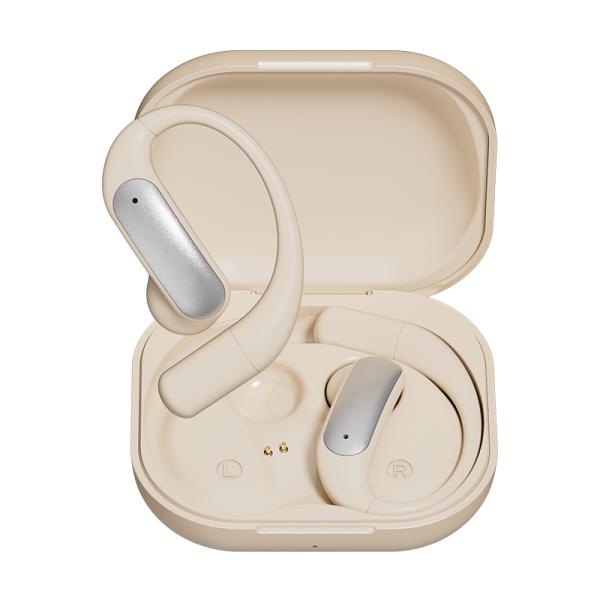 ETEK AI Translation OWS Earphone With Bluetooth 5.4 40mAh Earphone Battery 500mAh Charging Case (protected), F10 Composite Film