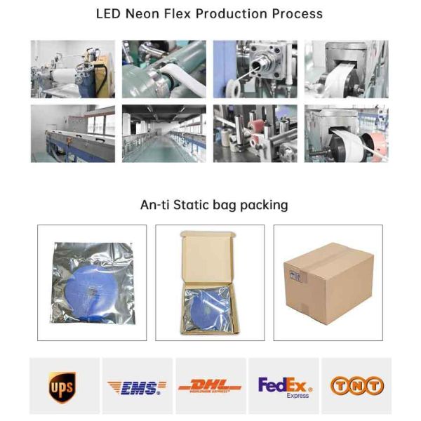 Flexible Neon LED Strip Lights LED Neon Rope Light LED Neon Flex Manufacturer/Factory