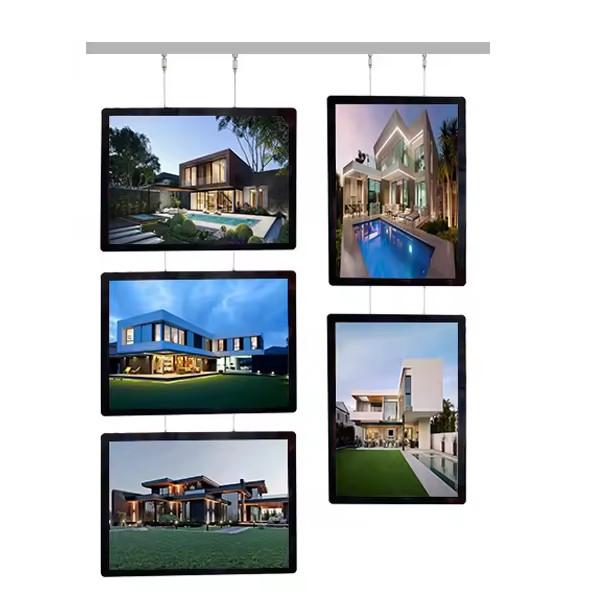Quadro Quadro Foto Caixas de luz de publicidade Painel LED acrílico 210mm X 297mm